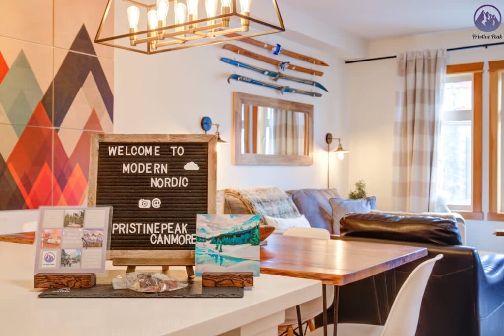 Modern Nordic 2 Bedroom Mountain View Condo Main Image