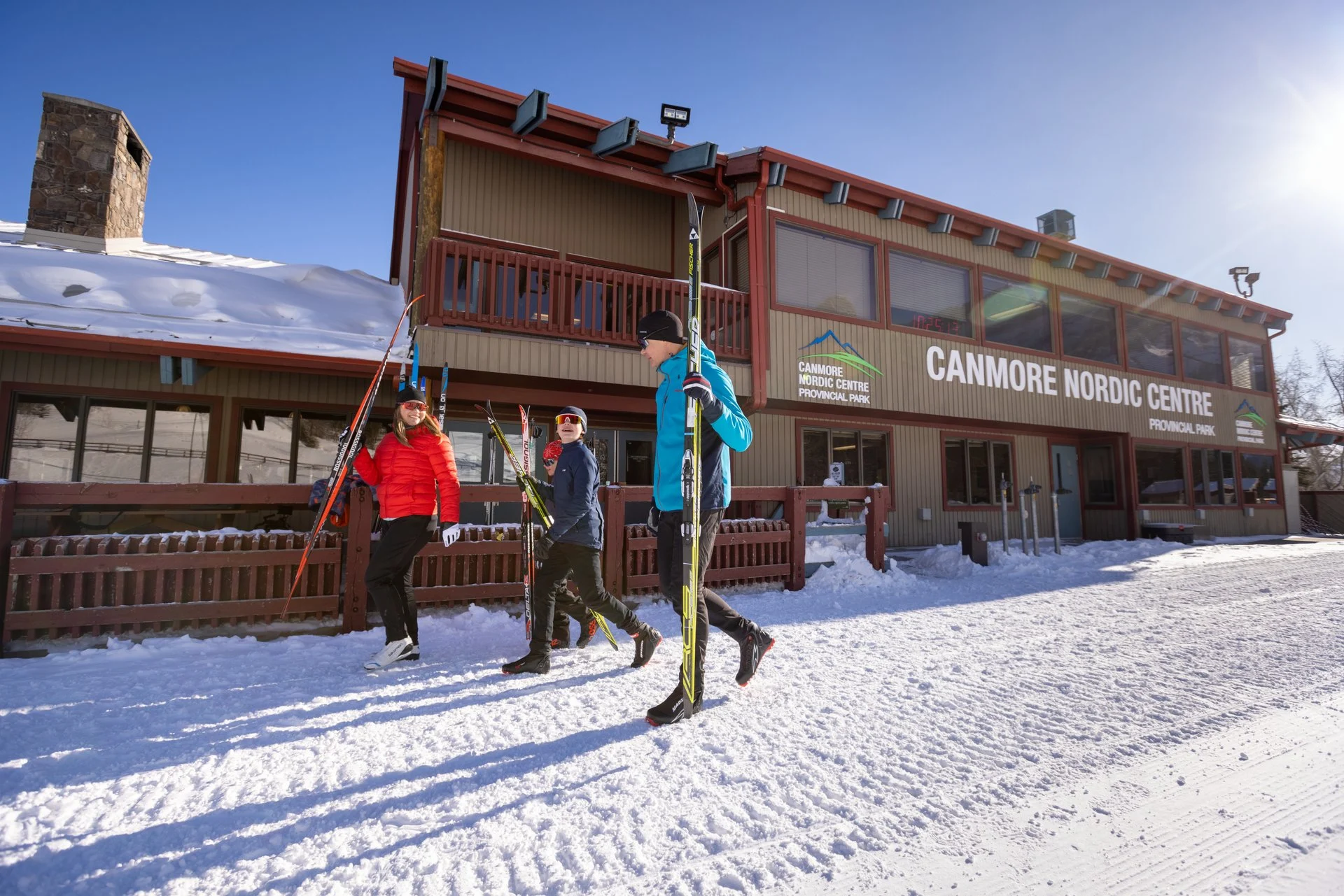 Canmore Nordic Centre Winter Experience - Pristine Peak